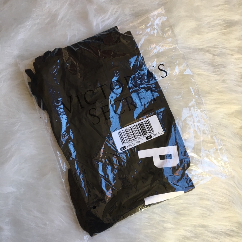 NWT VS Pink Black Skinny Jogger - Picture 2 of 7